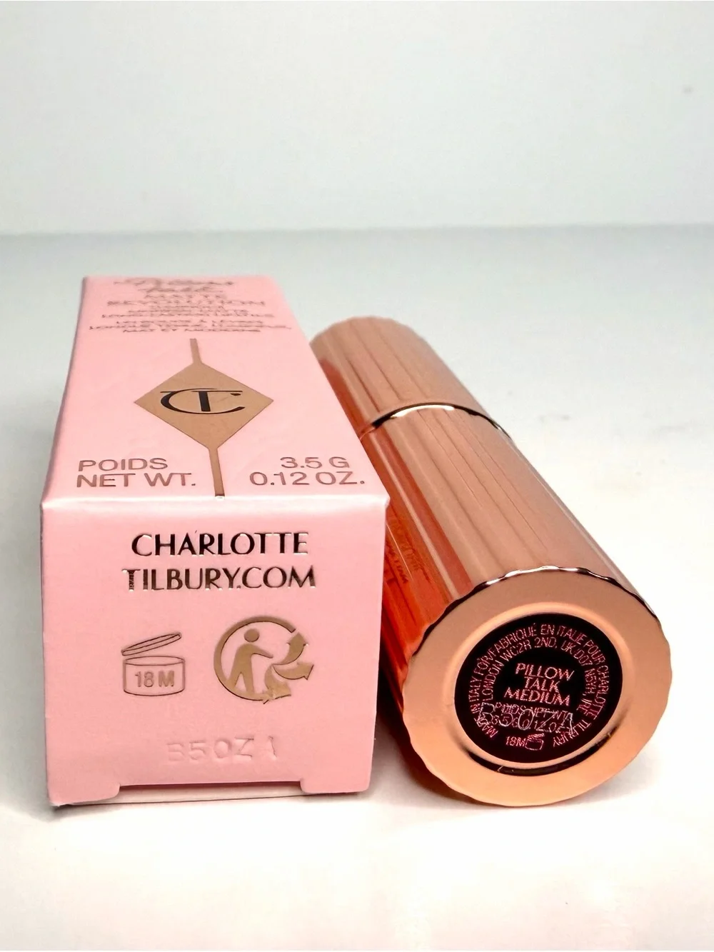 Charlotte Tilbury Matte Revolution Lipstick PILLOW TALK MEDIUM